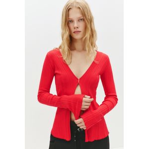 Top Met Lange Mouwen En Haakjes