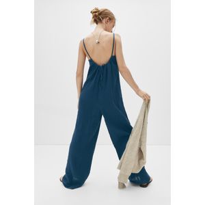 Lange Crêpe Jumpsuit