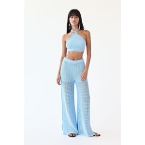 Tricot Broek Met Splitten