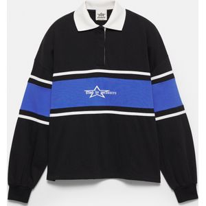 Stwd By Pleasures Polo Met Lange Mouw