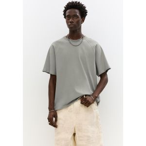 T-Shirt Met Biesjes En Korte Mouw