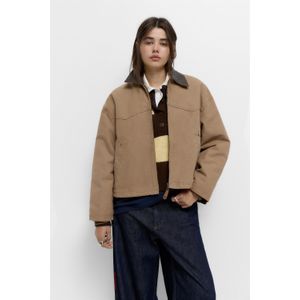 Jack Met Gecombineerde Kraag En Rits