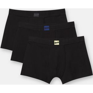 3-Pack Boxershorts Met Stwd-Label