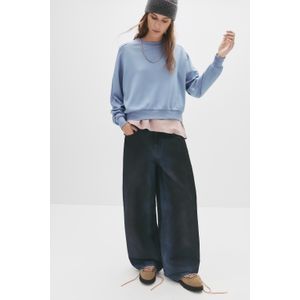 Effene Sweater Met Ronde Hals