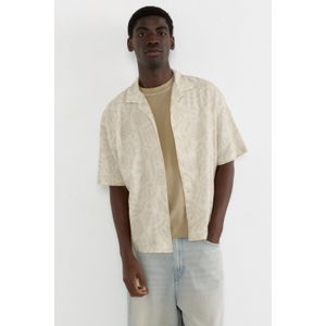 Overhemd Met Print En Korte Mouw