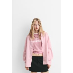 Popeline Overhemd Met Strepen