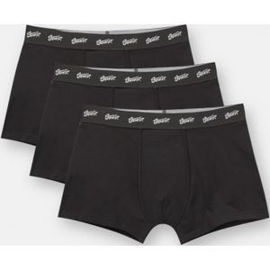 3-Pack Zwarte Boxershorts Met Stwd-Logo