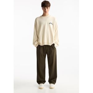 Tailoring Broek Met Wijde Pijpen