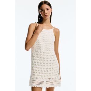 Korte Crochet Jurk Met Kralen