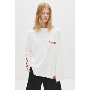 T-Shirt Met Lange Mouwen En Copenhagen-Graphic