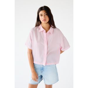 Rustieke Overhemd Met Korte Mouw