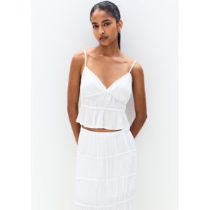 Schouderbandjes-Top Met Panels