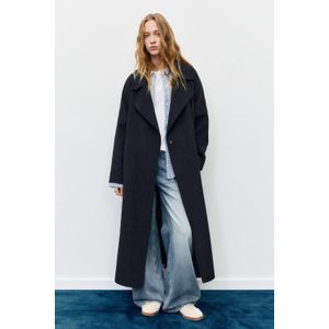 Jas Met Krijtstreep En Riem