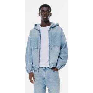 Denim Jack Met Capuchon
