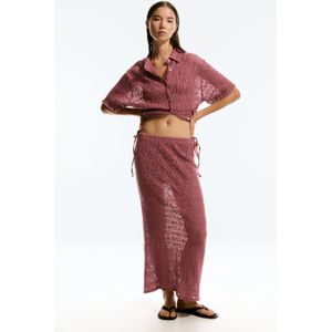 Opengewerkte Halflange Rok