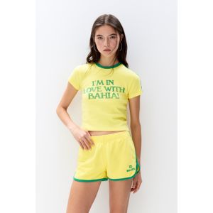 Geel T-Shirt Bahia Brazilië