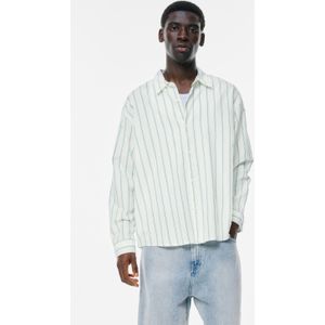 Gestreept Overhemd Met Lange Mouw