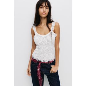 Kanten Top Met Bandjes