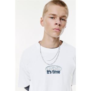 Stwd T-Shirt Met Borduursel