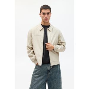 Licht Jack Met Puntig Revers