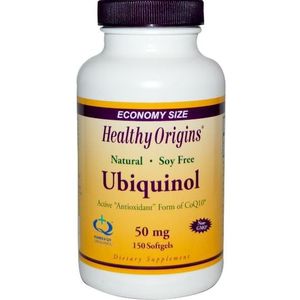 Ubiquinol Kaneka QH 50 mg (150 Softgels) - Healthy Origins