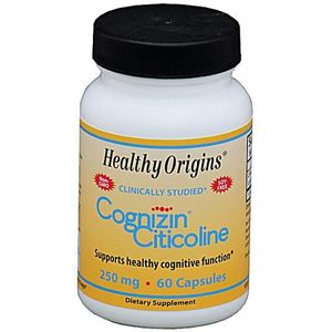 Cognizin Citicoline 250 mg (60 Capsules) - Healthy Origins