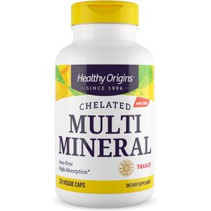 Chelated Multi Mineral (120 veggie caps) - Healthy Origins