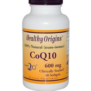 CoQ10, Kaneka Q10, 600 mg (60 Softgels) - Healthy Origins
