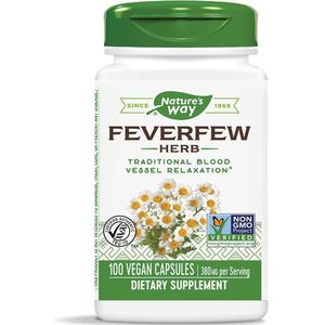 Moederkruid Bladeren, 380 mg (180 Capsules) - Nature's Way