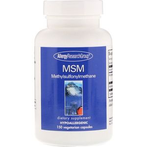 MSM Methylsulfonylmethane 150 Vegetarian Capsules - Allergy Research Group