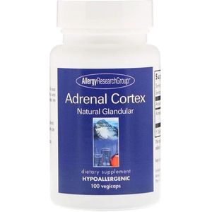Adrenal Cortex Natural Glandular 100 Vegicaps - Allergy Research Group