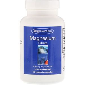Magnesium Citrate 90 Vegetarian Capsules - Allergy Research Group