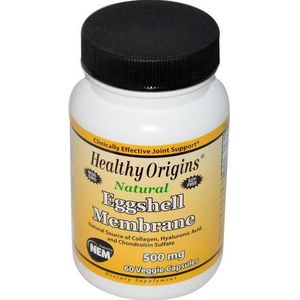 Eierschalen membraan 500 mg (60 Veggie Caps) - Healthy Origins