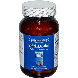 BifidoBiotics with L. Sporogenes 60 Veggie Caps - Allergy Research Group