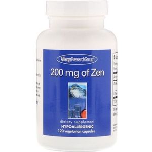 Zen 200 mg 120 Vegetarian Capsules - Allergy Research Group