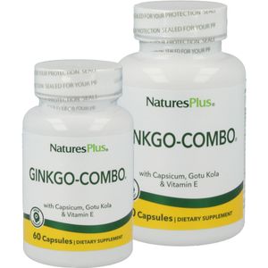Ginkgo-Combo (60 Veggie Caps) - Nature&apos;s Plus