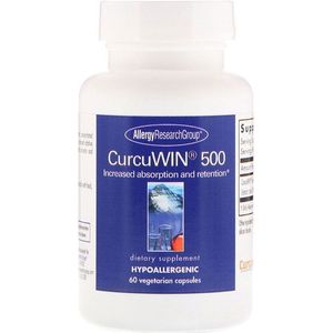 CurcuWin - Curcuminesupplement - 500 mg - 60 Vegetarische Capsules
