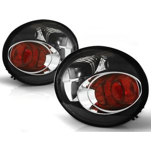 Achterlichten geschikt voor VW New Beetle 10-98-05-05 zwart