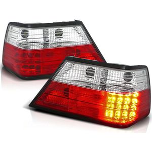 Achterlichten MERCEDES W124 E-Klasse 01 85-06 95 ROOD HELDER LED