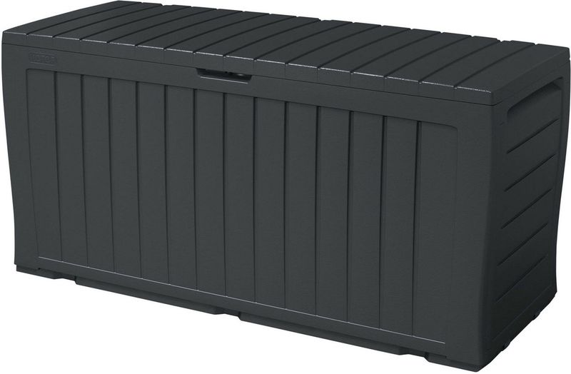 Tuinbox 270 Liter - Opbergbox 117x45x57 cm - Kussenbox - Antraciet (tuinartikelen) | bij VC-lifestyle.com |
