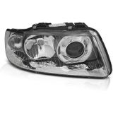 Koplamp voor AUDI A3 8L 00-03 CHROOM TYC rechts