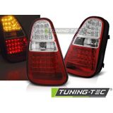 Achterlichten MINI COOPER R50 /R52 /R53 04-06 ROOD WIT