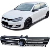 Grill auto - voor  VW Golf 7 / 5G / pre-facelift 2012-16 - glanzend zwart