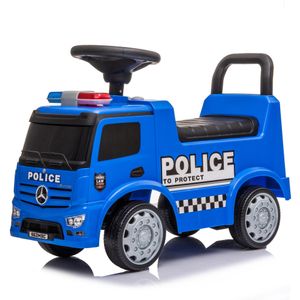 Loopwagen speelgoedauto Mercedes Politie auto met LED