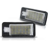Kentekenverlichting LED voor Audi A3/A4/A6/Q7 CANBUS LED