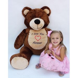 Mega grote teddybeer - 155 cm groot