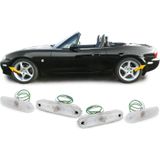 Zijkant knipperlichten - Mazda MX5 NA NB NB-FL 1989-2005 - wit