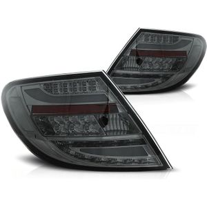 Achterlichten MERCEDES C-Klasse W204 SEDAN 07-10 SMOKE LED STRIP