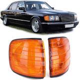 Knipperlichten - voor Mercedes S-klasse W126 1979-1991 - oranje