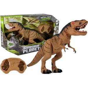 Speelgoed dinosaurus - Radiografisch bestuurbare Tyrannosaurus Rex - Met stoom
